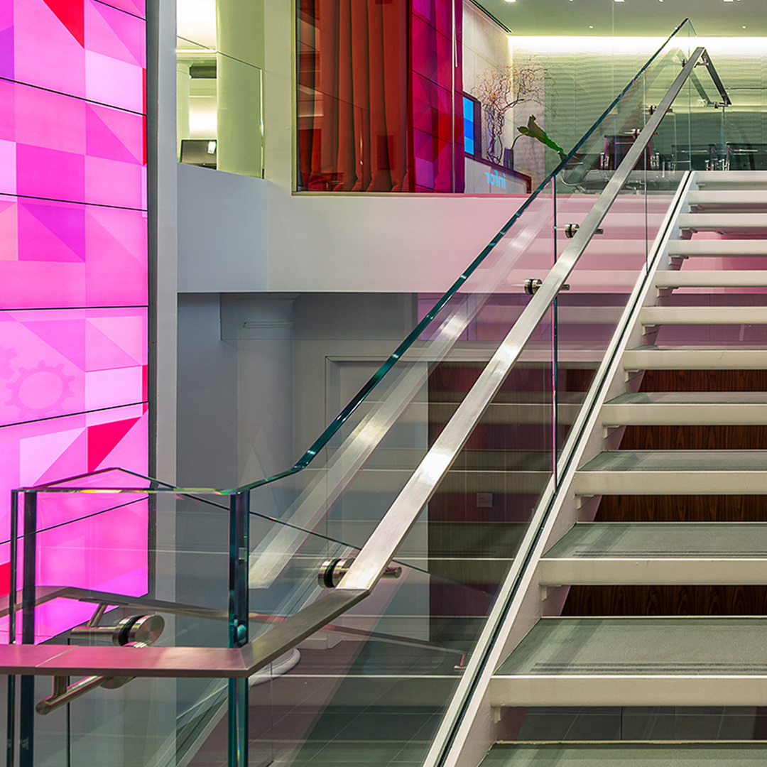 Glassrailing And Custom Stair Details Jpg