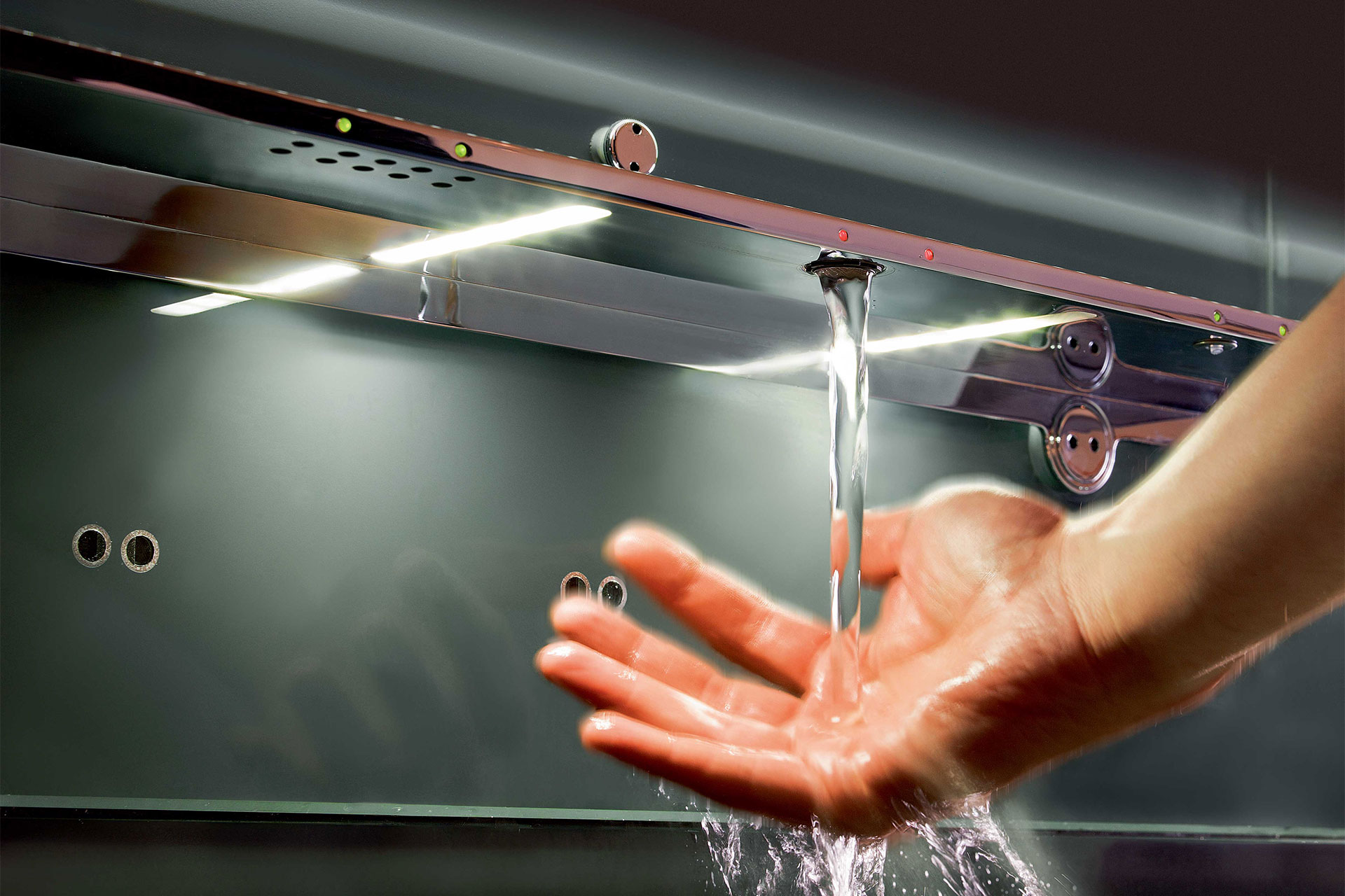 Systems Commercial Bath Sinks Glasssink Multiconsole Gallery 3